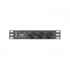 Lanberg PDU-03F-0200-BK Stromverteilereinheit (PDU) 1U Czarny 3 AC-Outputs (PDU-03E-0200-IEC-BK)