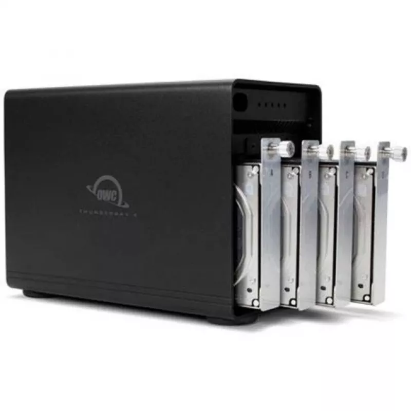 ThunderBay 4 (schwarz, 4-Bay Thunderbolt 3 External Drive Enclosure)