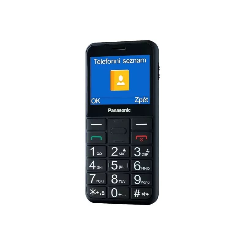 Telefon komórkowy dla seniorów KX-TU155 czarny