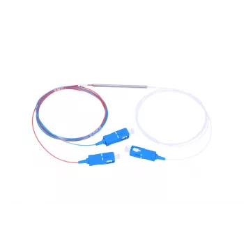Rozgałęźnik kablowy Extralink Splitter 1:2 FBT SC/UPC 15:85, 900µm, 1m