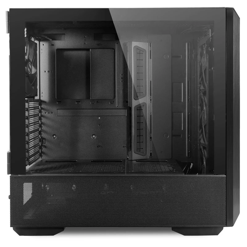 Lian Li LANCOOL III Midi Tower Czarny, Przezroczysty