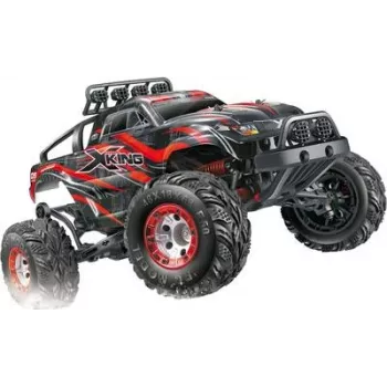 Amewi X-King Brushed 1:12 Elektryczny Monster Truck RC z napędem na wszystkie koła RtR 2,4 GHz (22219)