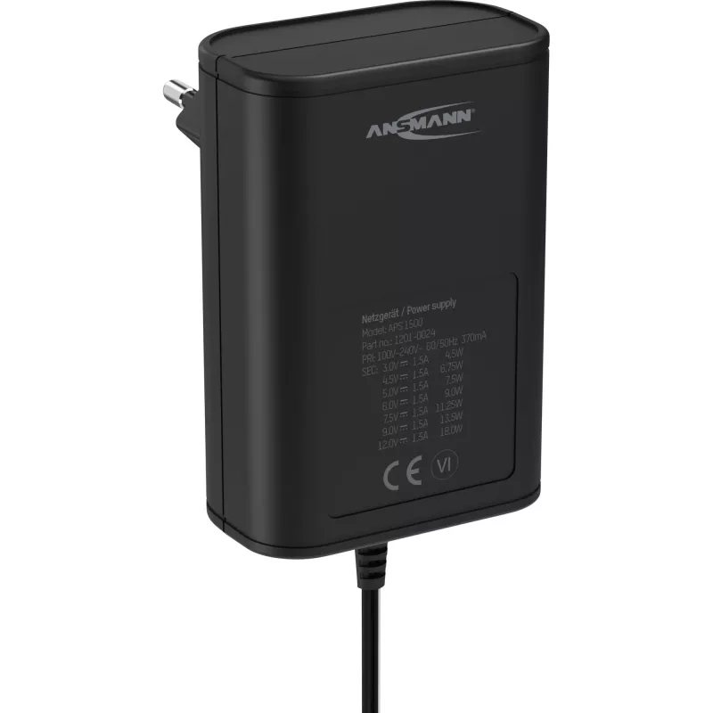 Ładowarka Ansmann APS 1500 Universal Czarna