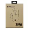 Mysz DEFENDER GM-126 TISA RF+BT OPTIC 1600dpi 6P Biała
