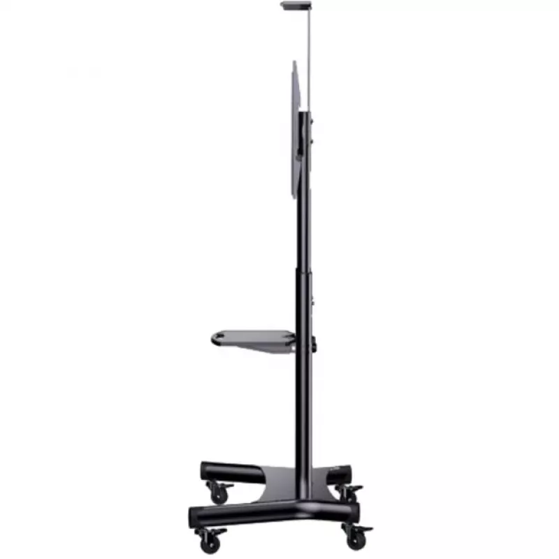 HAGOR HP Twin Stand HD - Wózek - do płaskich ekranów / sprzętu AV - Czarny - Przekątna ekranu: 140-213 cm (55-84) - Interfejs montażowy: do 800 x 500 mm (8210)