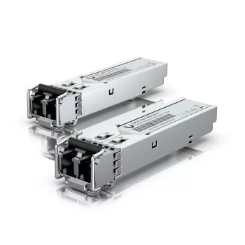 transceiver SFP Ubiquiti do włókien wielomodowych z duplex LC UPC (UACC-OM-MM-1G-D)