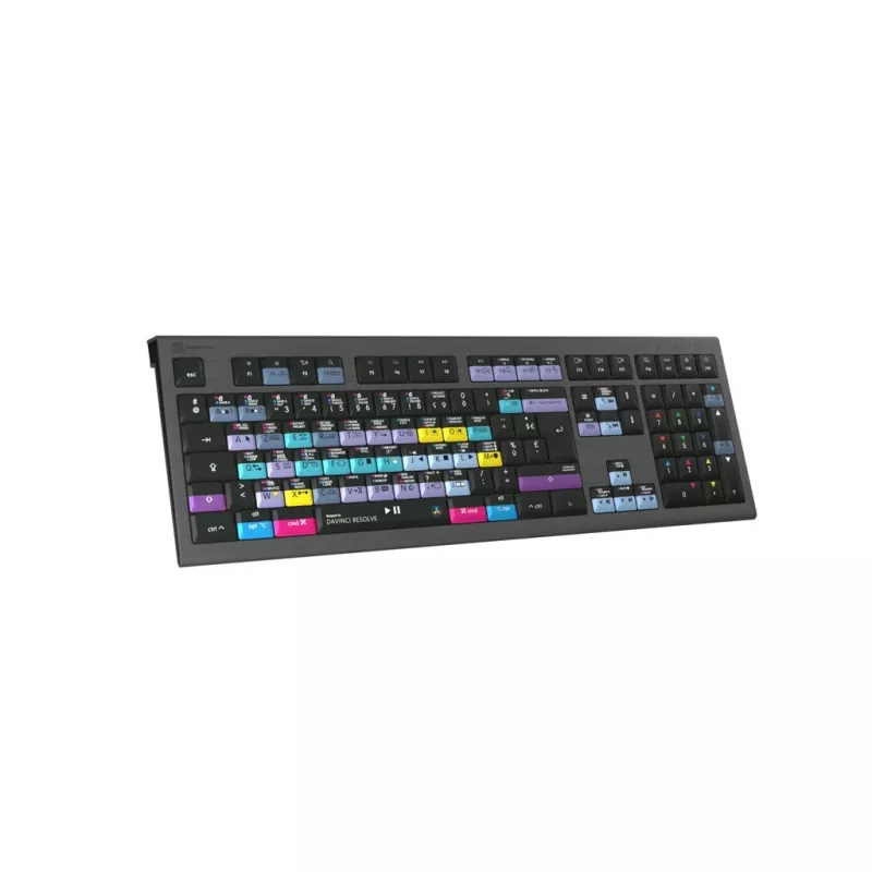 Logickeyboard ASTRA 2 Klawiatura USB AZERTY Angielska Czarna (LKB-RESB-A2M-FR)