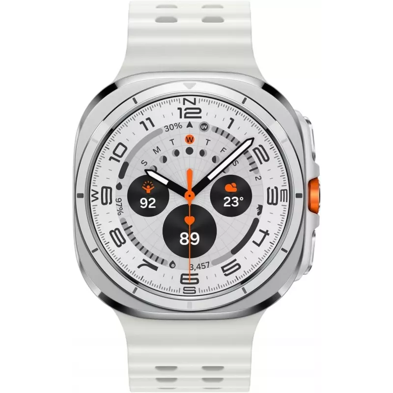 Smartwatch Samsung Galaxy Watch Ultra 47 mm Titanium White — AMOLED 1,5 cala, 4G, 64 GB, 590 mAh