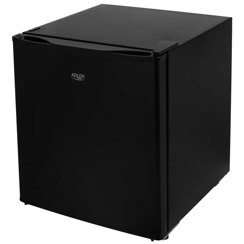 Lodówka Adler | AD 8096 | Klasa efektywności energetycznej E | Wolnostojąca | Lodówka bez zamrażalnika | Wysokość 49.5 cm | Pojemność netto chłodziarki 45 L | 39 dB | Czarna