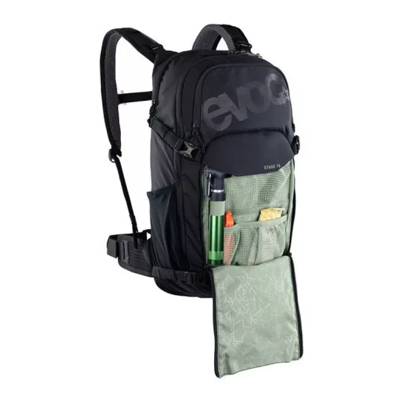 Plecak EVOC Stage rowerowy Czarny Nylon, polirattan