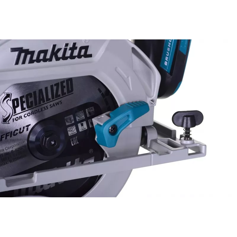 Makita DHS680Z przenośna pilarka tarczowa turkusowa 5000 RPM 18 V