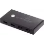 Renkforce RF-SHB-200 4-portowy przełącznik i hub USB 3.0 Czarny (RF-4474114)