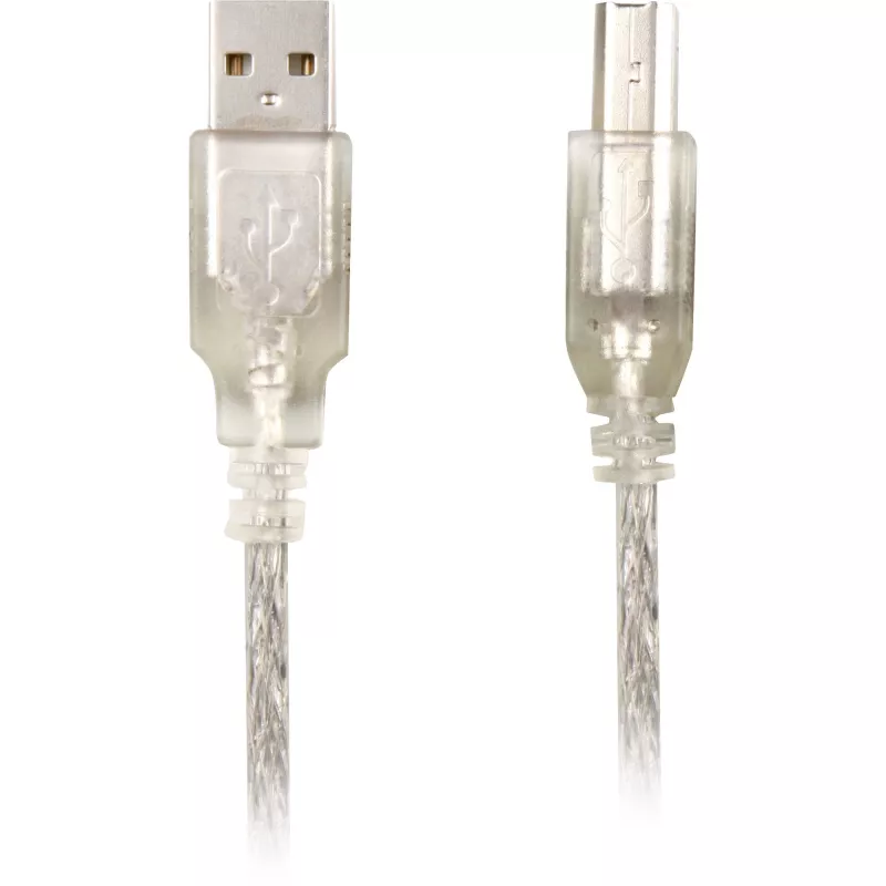 Kabel USB DeLOCK 0.5m A-B Szary 82057