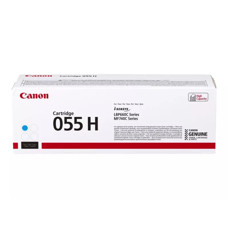 Kaseta z tonerem Canon 055H 1 szt. oryginalny cyjan