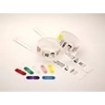 Zaciski Zebra do opasek QuickClip, czerwone