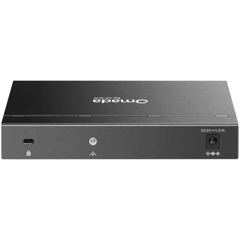 Przełącznik sieciowy TP‑LINK SG2206MP L2 Gigabit Ethernet PoE 5‑portowy (5x Gigabit, 1x SFP, PoE+ 4 porty, budżet 63W)