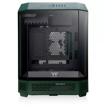 The Tower 600, Obudowa wieżowa Ciemnozielona, Szkło hartowane x 3