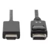 Kabel adapterowy DisplayPort 1.2 z blokadą 4K 60Hz UHD Typ DP/HDMI A M/M czarny 2 m