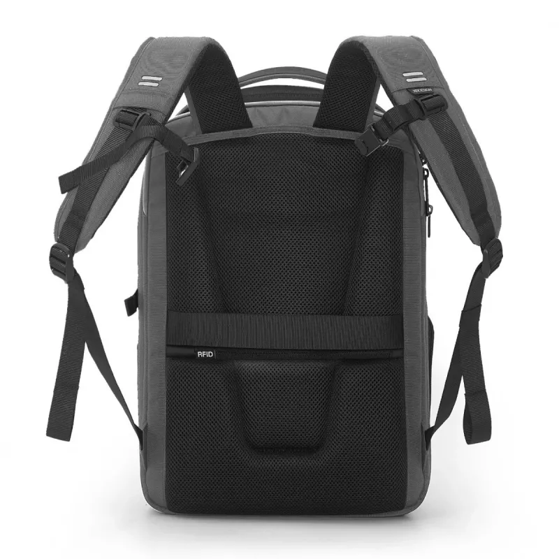 Plecak XDDESIGN Bizz Szary P705.932 — wodoszczelny, lekki plecak miejski