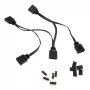 Kabel zasilający wewnętrzny Akasa AK-CBLD05-40BK 0.4m