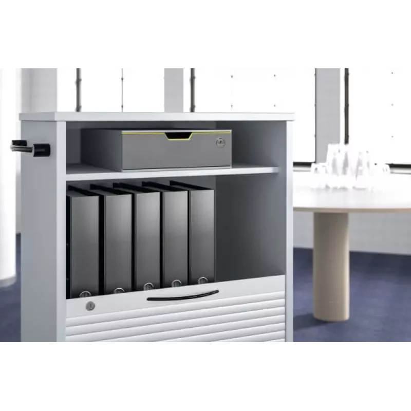 Plastikowy pojemnik na dokumenty szary Durable 760127