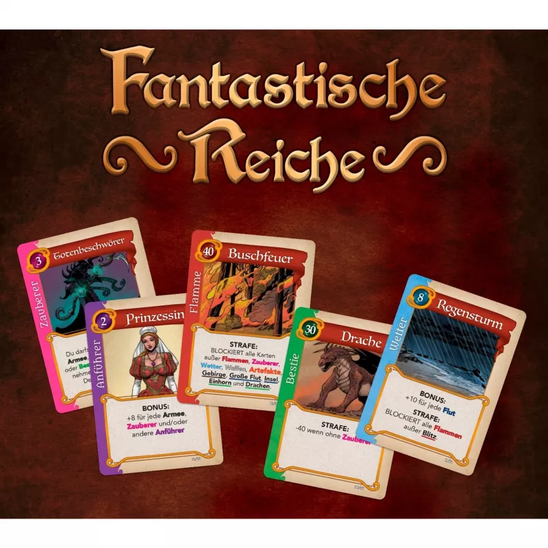 Fantastische Reiche, gra karciana
