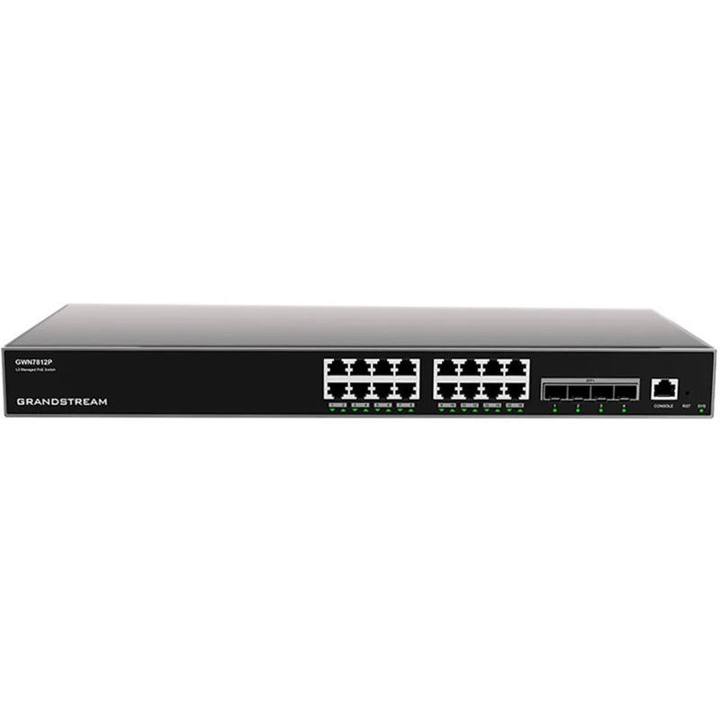 Grandstream GWN7821P 8-portowy przełącznik 2,5 Gigabit PoE+ SFP+ L3 (GWN7821P)