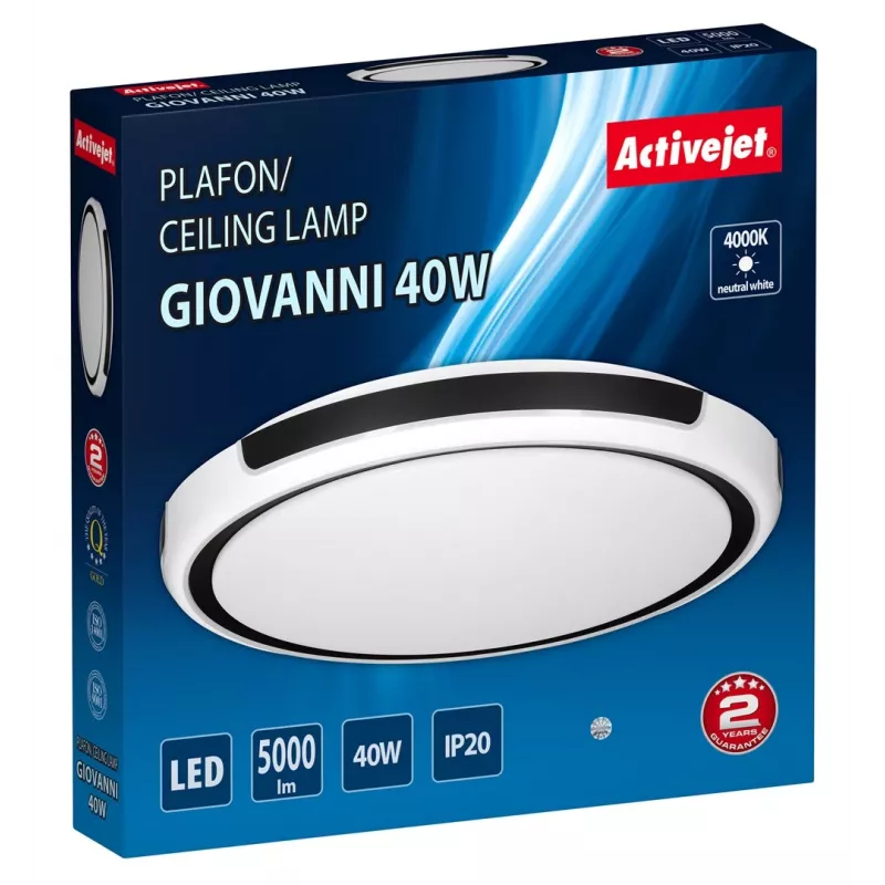 Activejet AJE-GIOVANNI lampa sufitowa LED 40W
