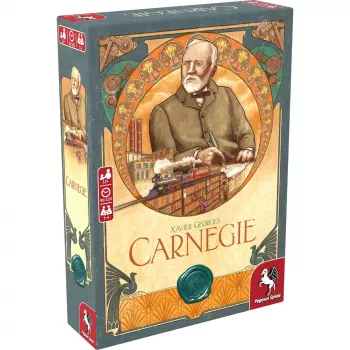 Pegasus Spiele Carnegie gra planszowa ekonomiczna