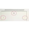 Extralink Szafa rack 12U 600x450 ASP Szara do montażu na ścianie, metalowe drzwi