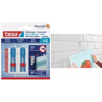 Pasta klejąca Tesa Klebe Nail Canvas Tile & Metal 77768-00000-00 — 2 x 2 kg, regulowana
