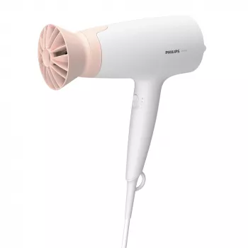 Suszarka do włosów Philips serii 3000 BHD300/00 1600W, 3 ustawienia temperatury i prędkości, ThermoProtect/Uszkodzone opakowanie