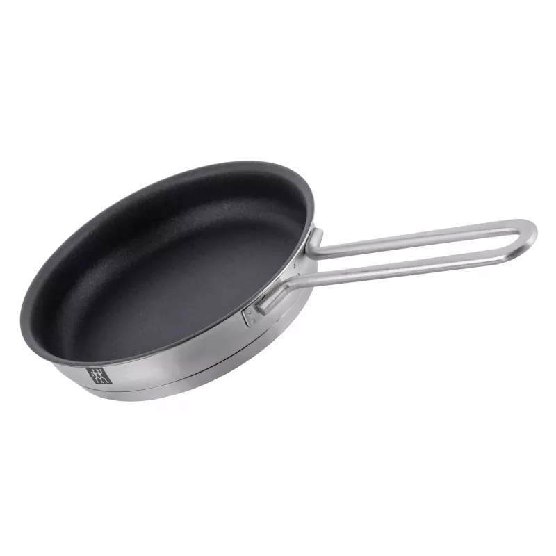 Uniwersalna patelnia ZWILLING Pico okrągła 16 cm, stal nierdzewna, nieprzywierająca, do piekarnika i zmywarki