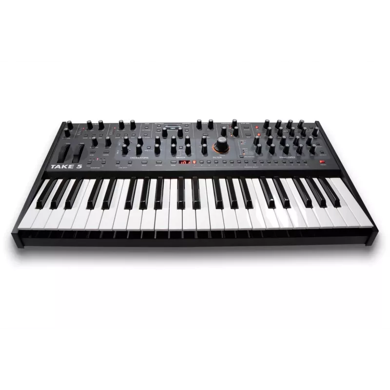 Analogowy polifoniczny syntezator Sequential Take 5 (SEQ 3500) – sprzętowy syntezator polifoniczny