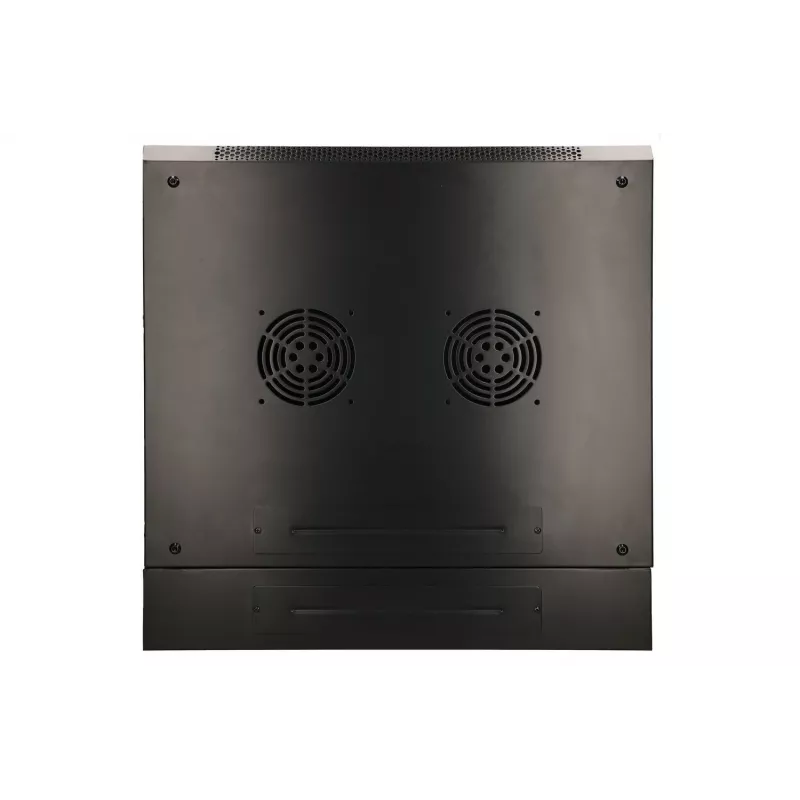 Szafa wisząca Extralink Rack 6U 600x600 AZH czarna, montaż na ścianie, typ uchylny