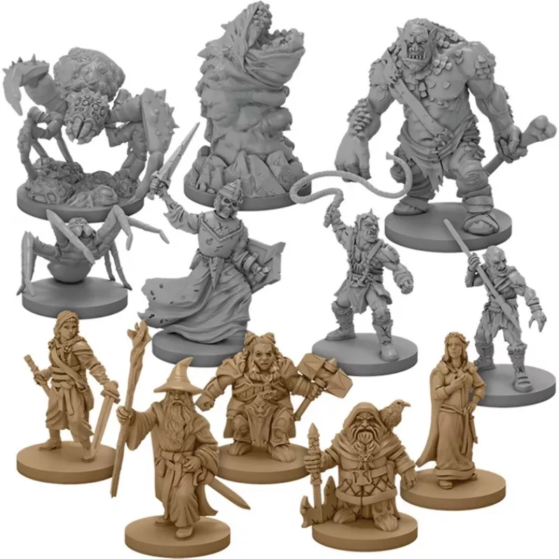 Asmodee Herr der Ringe: Reise durch Mittelerde - Mroczne Ścieżki, gra planszowa