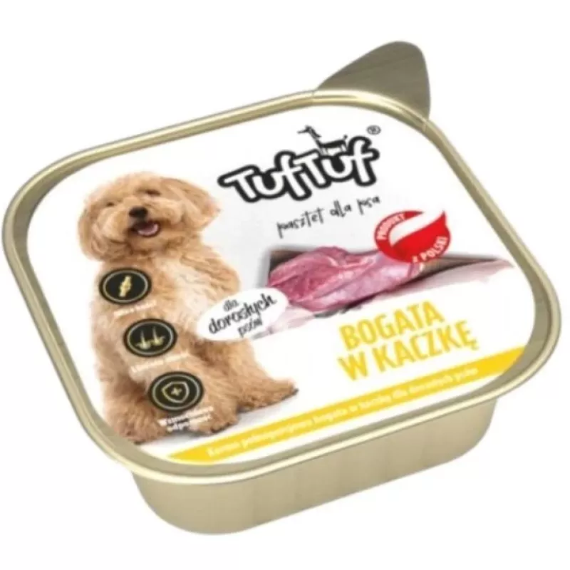 TUF TUF Alupak Duck Pate - mokra karma dla psa - 300g