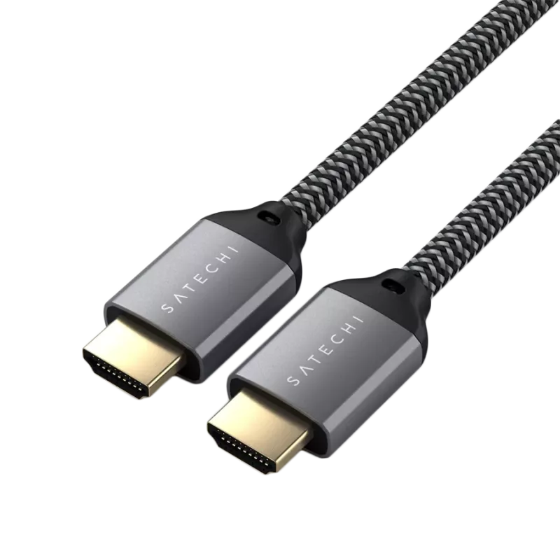 Satechi ST-8KHC2MM - 2 m - HDMI Typ A (Standard) - HDMI Typ A (Standard) - Szary