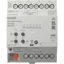 Jung KNX siłownik grzewczy 6-kanałowy z regulatorem 36006 1S R, montaż na szynie DIN