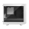 Fractal Design Meshify 2 Nano - Mini-ITX Tower (Tempeczerwony Glass) - bez zasilacza (ATX) - biały - USB/Audio (FD-C-MES2N-02)