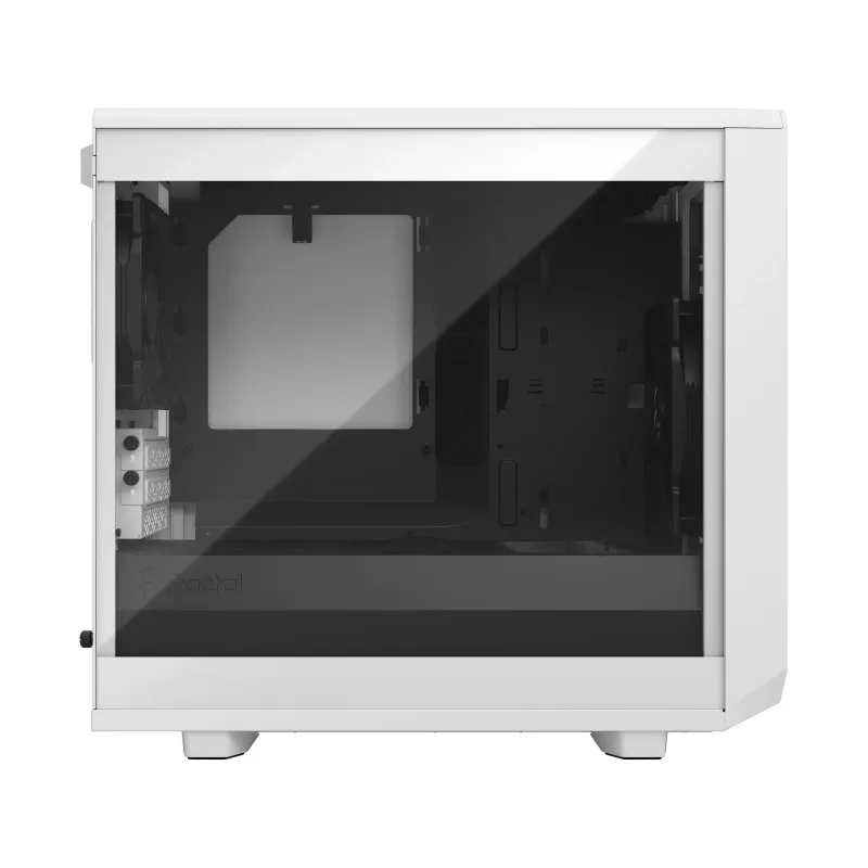 Fractal Design Meshify 2 Nano - Mini-ITX Tower (Tempeczerwony Glass) - bez zasilacza (ATX) - biały - USB/Audio (FD-C-MES2N-02)