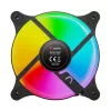 Wentylator obudowy SAVIO Blast 120mm ARGB PWM - Czarny