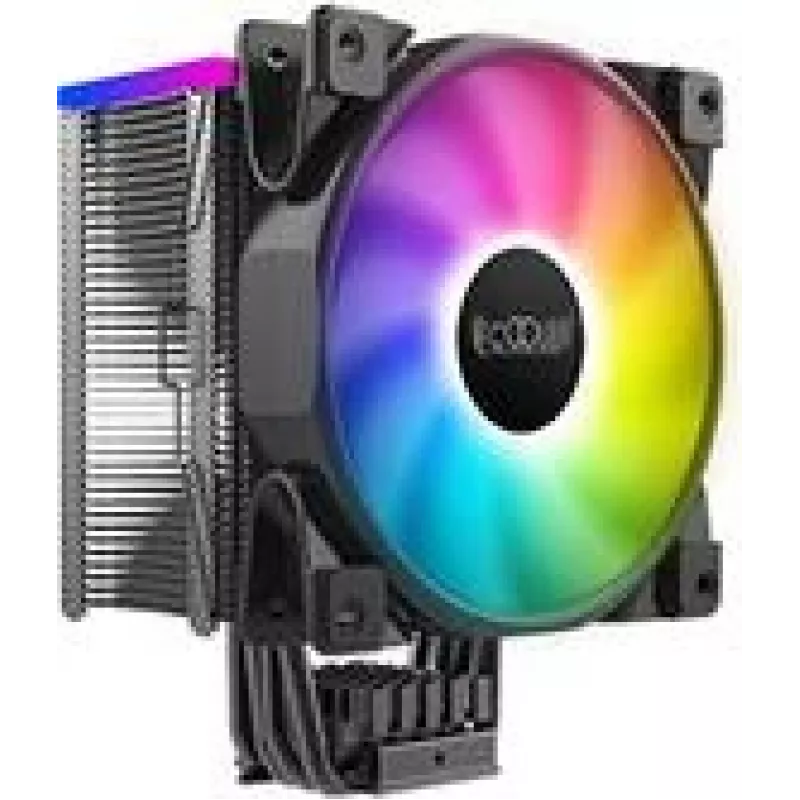 Chłodzenie procesora PCCOOLER GI-D56A wentylator 120 mm do 2000 RPM, chłodzenie powietrzem dla procesorów