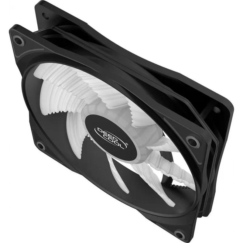 DeepCool RF120B Wentylator do obudowy komputera 12 cm Czarny, Półprzezroczysty 1 szt.