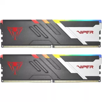 DDR5 32 GB (2x16 GB) 6000 MT/s Gaming RAM PATRIOT KLEVV CRAS V z radiatorem, CL30, 1,35 V, XMP 3.0, RGB