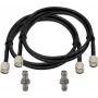 Kabel antenowy koncentryczny Omnitronic TNC-Set 10 m, TNC męski–żeński, 10 metrów