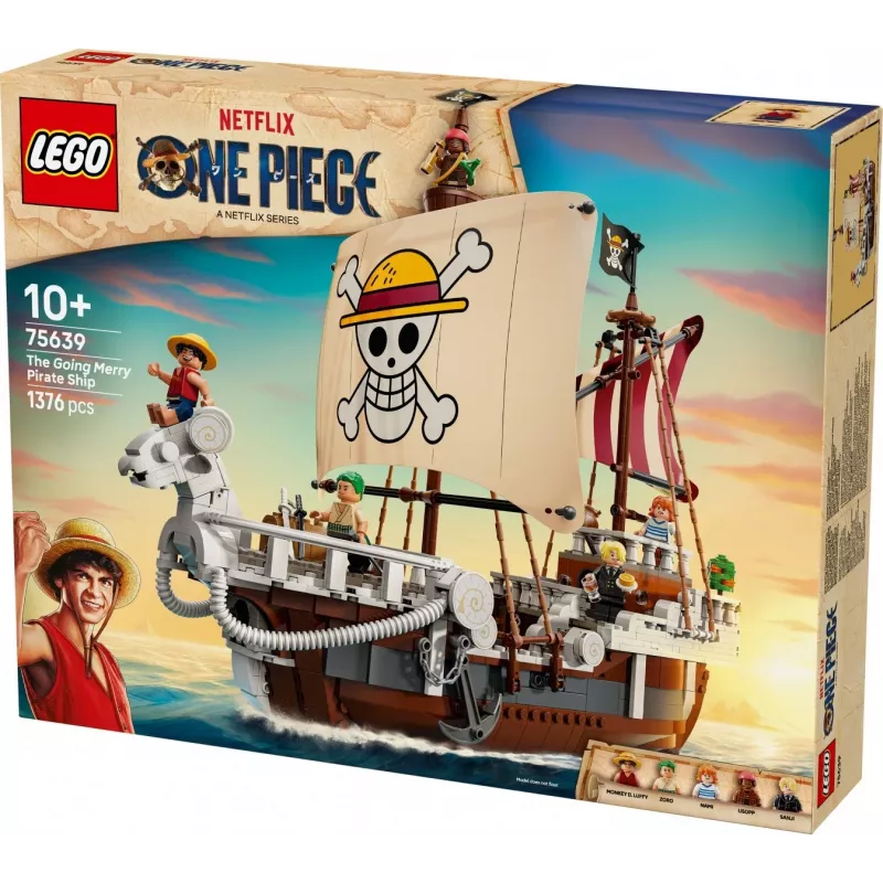 Zestaw LEGO Statek Piracki Going Merry 75639 — model klockowy One Piece