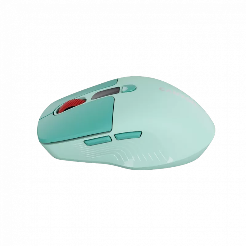 Canyon MW-26 - Bezprzewodowa mysz optyczna 2 w 1 Bluetooth / 2,4 GHz - cicha - zielona