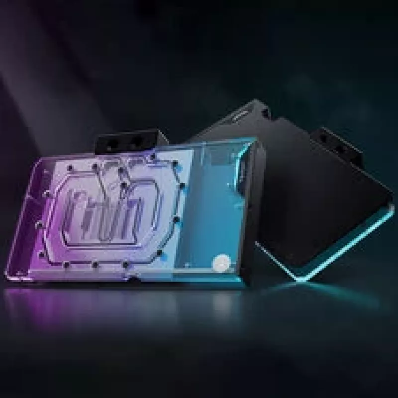 EKWB EK-Quantum Vector³ Master RTX 5090 GPU-Wasserkühler, D-RGB, Backplate - Acryl