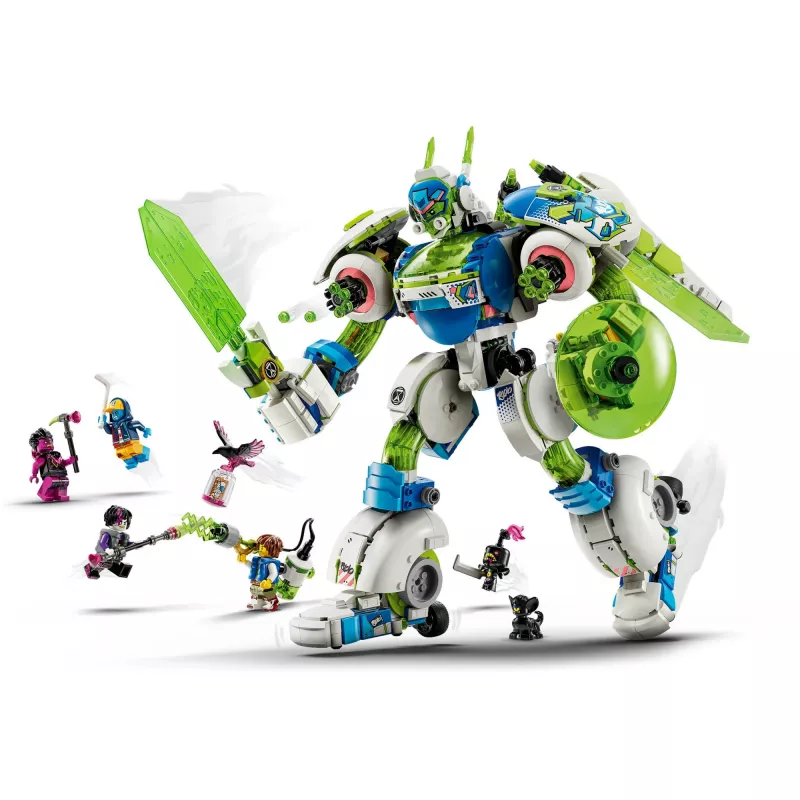 Zestaw konstrukcyjny LEGO Mateo i Z-Blob Rycerski Mech 71485 — minifigurka i mech do zbudowania